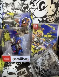 Splatoon 3 パッケージ版 + amiibo + グラスセット