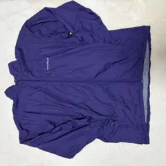 mont-bell 紫色 ナイロンジャケット　アウター　ドローコード付き