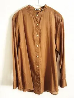 シアーシャツ　UNIQLO Mサイズ