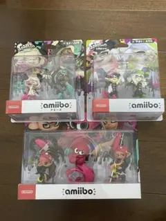 スプラトゥーン　amiibo  テンタクルズ　シオカラーズ　タコセット