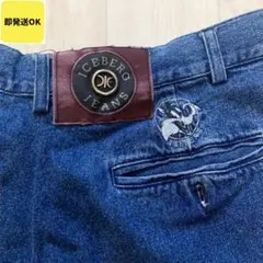 ICEBERG JEANS アイスバーグ ワイド デニム パンツ バレル Y2Kのサムネイル