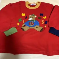 ミキハウス トレーナー　90 平成レトロ