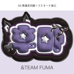&TEAM　うちわ　FUMA　フウマ　5枚セット 2026年最新】&team fuma うちわの人気アイテム - メルカリ