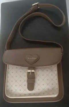 お値下げしました！メゾピアノジュニア・ ブラウン ショルダーバッグ