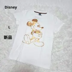 【新品】 Disney ミッキーマウス Tシャツ ホワイト M L 半袖のサムネイル
