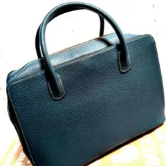 《YURIE NITANI》サックスブルーの キャリアバッグ（小旅行にも）