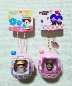 Monchhichi モンチッチ 光るたまごっち キーホルダー 6種セット - メルカリ