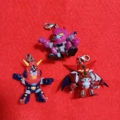スーパーロボット大戦　フィギュアマスコット　エステバリス　コンバトラー　ゲッター