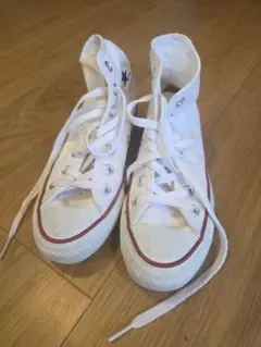 Converse All Star ホワイト ハイカットスニーカー