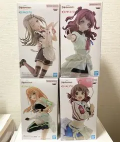 【新品・未開封】学園アイドルマスター フィギュア (4種セット)※箱キズあり