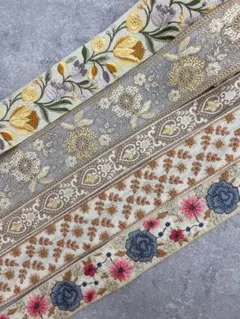 y*u様 インド刺繍リボン