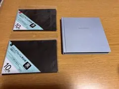 2リングアルバム用台紙粘着タイプ2個セット、アルバム