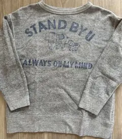 DENIM DUNGAREEスウェットキッズ130グレー