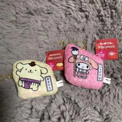ポムポムプリン マイメロディー　ミニポーチ