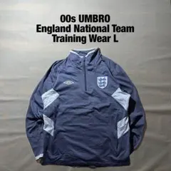 00s アンブロ サッカー イングランド代表 トレーニングウェア ジャージ L