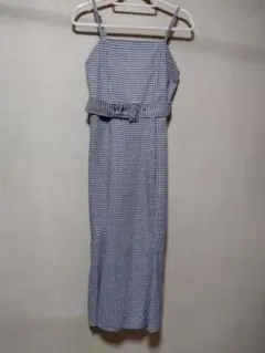 キャミソール ロングワンピース