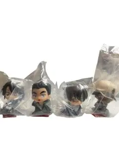 名探偵コナン　ちぢませ隊4体セット 未開封