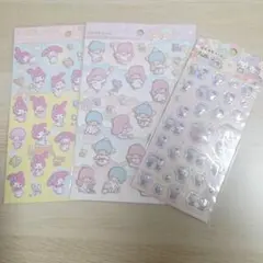 ぷくっとシール ペタペタシール　キキララ マイメロディ ハローキティ サンリオ