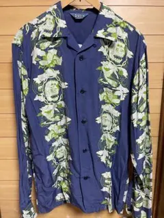 最終値引き　スノイド　ロングスリーブアロハ　snoid モンスターrathole