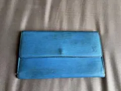 Louis Vuitton 長財布 青