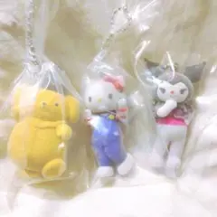 値下げ★サンリオキャラクターズミニチュアチャーム　ライブキャラクター