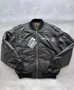 Schott NYC MA-1 フライトジャケット ブラック