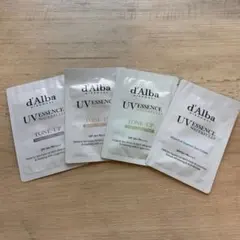 d'Alba UV ESSENCE TONE-UP トライアルセット 4パック