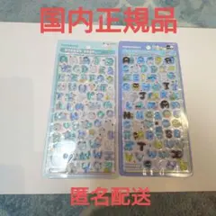 【正規品】ボンボンドロップシール moji はぴだんぶい ポチャッコセット
