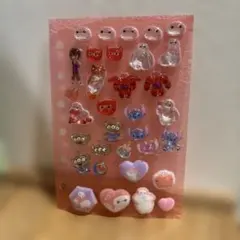 ベイマックス　スティッチ　ボンボンドロップシール　ミニ　リトルグリーンメン