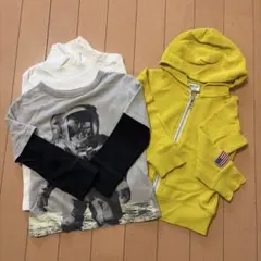 男の子カットソー３枚 90cm