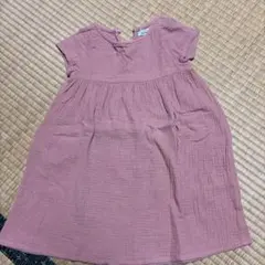 PAIR MANON ワンピース 90cm くすみピンクのサムネイル