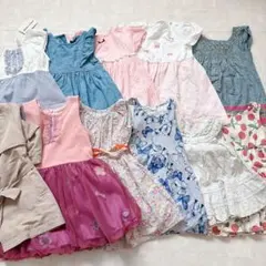ワンピース セット 90cm,95cm 春夏 11点 新品あり