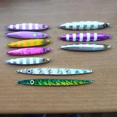 ルアーズケミスト ジグ 4本セット ピンク グリーン系 - メルカリ