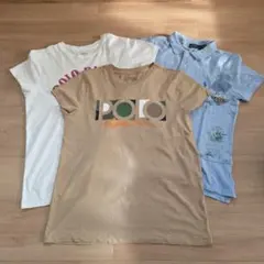 Polo Ralph Lauren プリントTシャツ 2点、ポロシャツ　1点