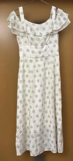ダブルスタンダードクロージング○フラミンゴ柄 ワンピース マキシ丈 