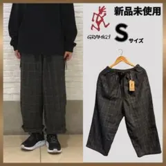 【新品】グラミチWOOL BLEND BALLOON PANTSチェック S