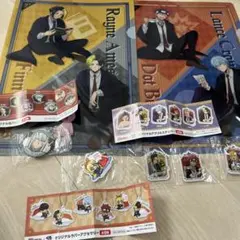 くら寿司　マッシュル　クリアファイル　缶バッジ　ステッカー　ラバーアクセサリー
