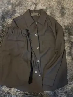 CPOシャツ バルーンパンツ セットアップ GUのサムネイル