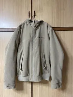 お値引きしました❗️Columbia フード付きベージュジャケット