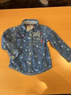 DOUBLE.B MARINE 長袖シャツ 90