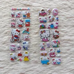 ハローキティ ステッカーシート 2枚セット