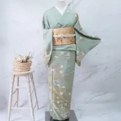 訪問着 フルセットa809F 卒業式　入学式　お宮参り　七五三　結婚式のサムネイル