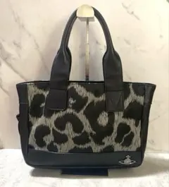 ヴィヴィアン　vivienne westwood　ハンドバッグ　レオパード　豹柄