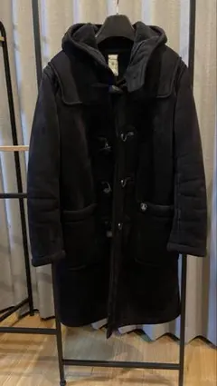 【大幅値下】ORCIVAL / 裏地ボア / ダッフルコート / ブラック