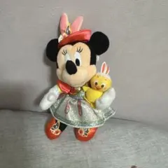 ディズニー ミニーマウス ぬいぐるみバッジ Tip-Topイースター うさぴよのサムネイル