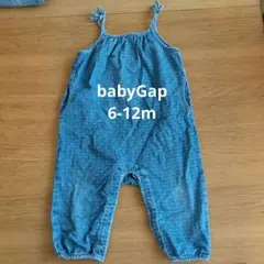 babyGap デニムオーバーオール 6-12m