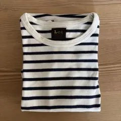 Lee 白/紺ストライプ ワンピース 95cm以下