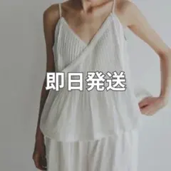 【即日発送】etretokyo コットンドビーカシュクールキャミソールのサムネイル