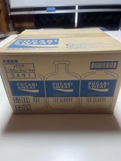 激安最安値‼️ポカリスエット アイススラリー 100g×108袋期限2027年7月のサムネイル