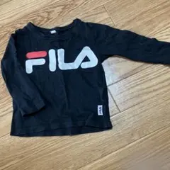 FILA 黒のロンT 長袖シャツ 80サイズのサムネイル